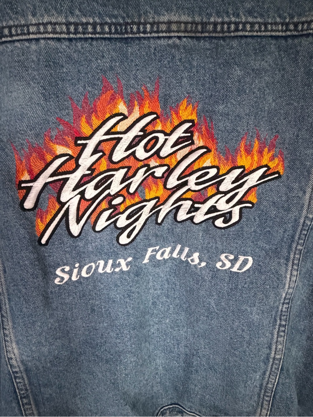 Harley-Davidson Light Blue Denim Jacket - - Picture 10 of 10